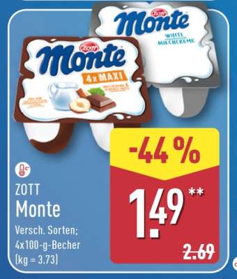 Zott Monte