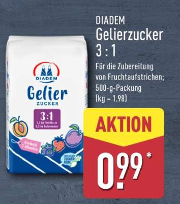 DIADEM Gelierzucker 3 : 1