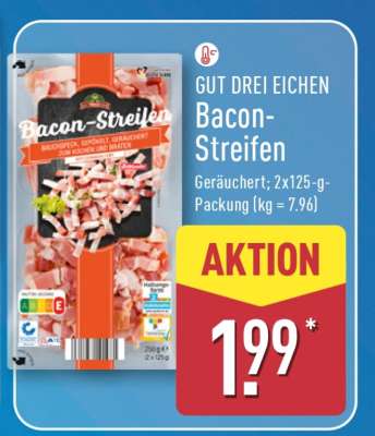 GUT DREI EICHEN Bacon-Streifen