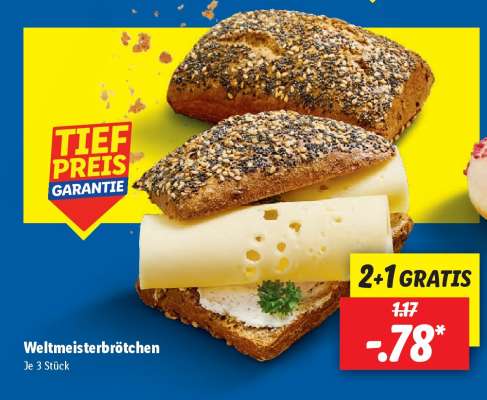 Weltmeisterbrötchen