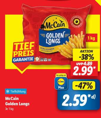McCain Golden Longs