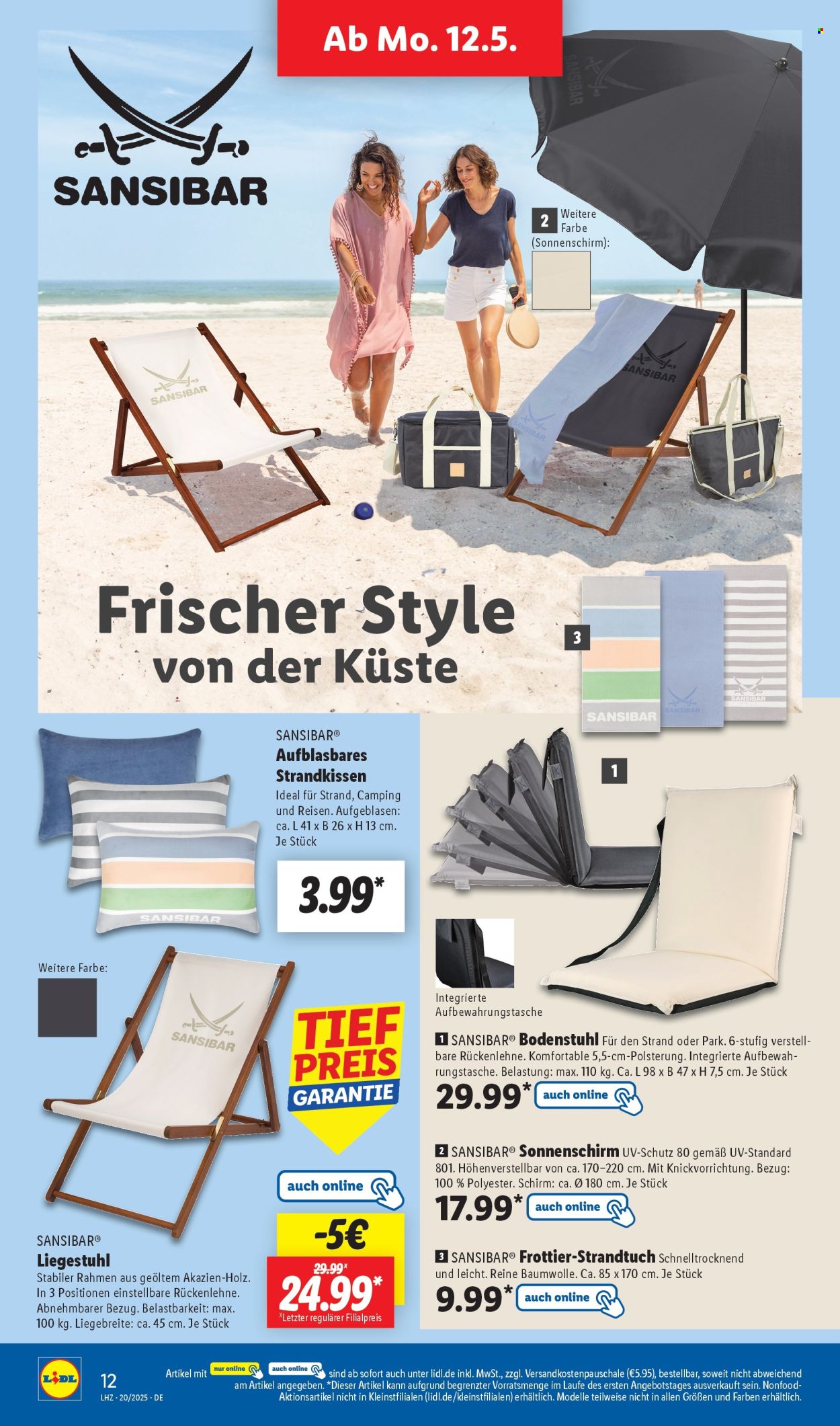 Lidl Prospekte  - 12.05.2025 - 17.05.2025. Seite 1