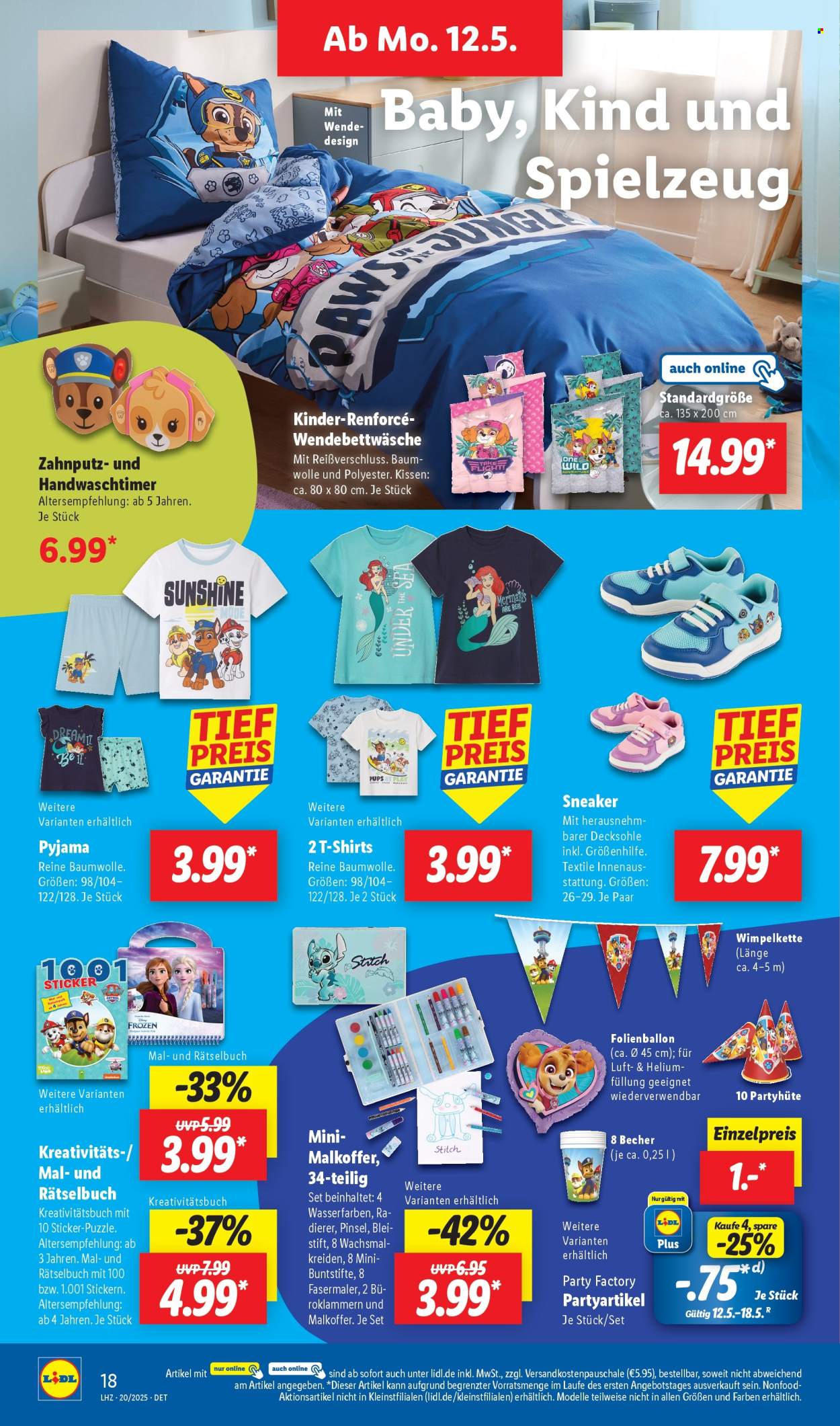 Lidl Prospekte  - 12.05.2025 - 17.05.2025. Seite 1