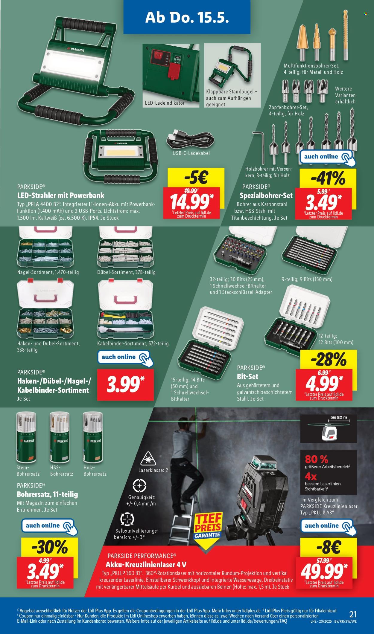 Lidl Prospekte  - 12.05.2025 - 17.05.2025. Seite 1