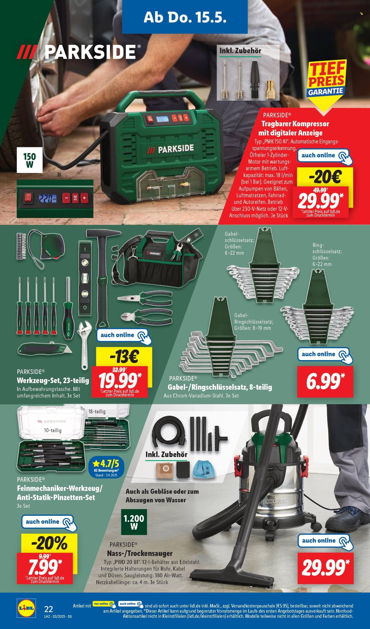 Lidl Prospekte  - 12.05.2025 - 17.05.2025. Seite 1