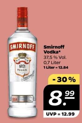 Smirnoff Vodka