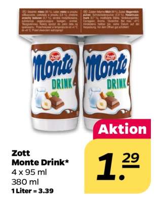 Zott Monte Drink