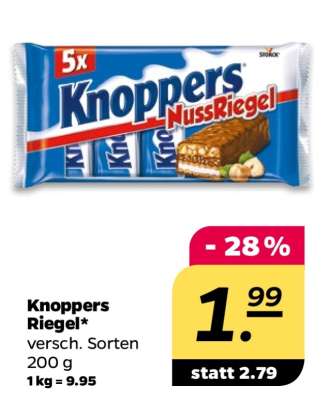Knoppers Riegel