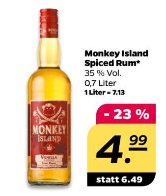 Monkey Island Spiced Rum