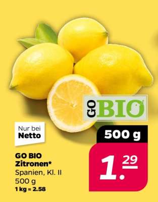 GO BIO Zitronen*