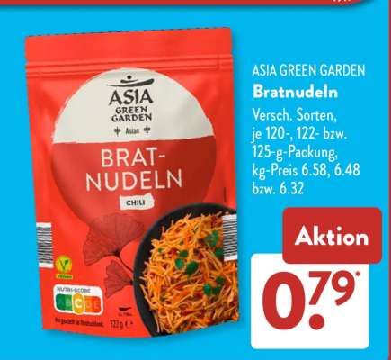 ASIA GREEN GARDEN Bratnudeln