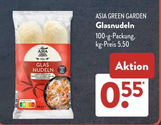 ASIA GREEN GARDEN Glasnudeln