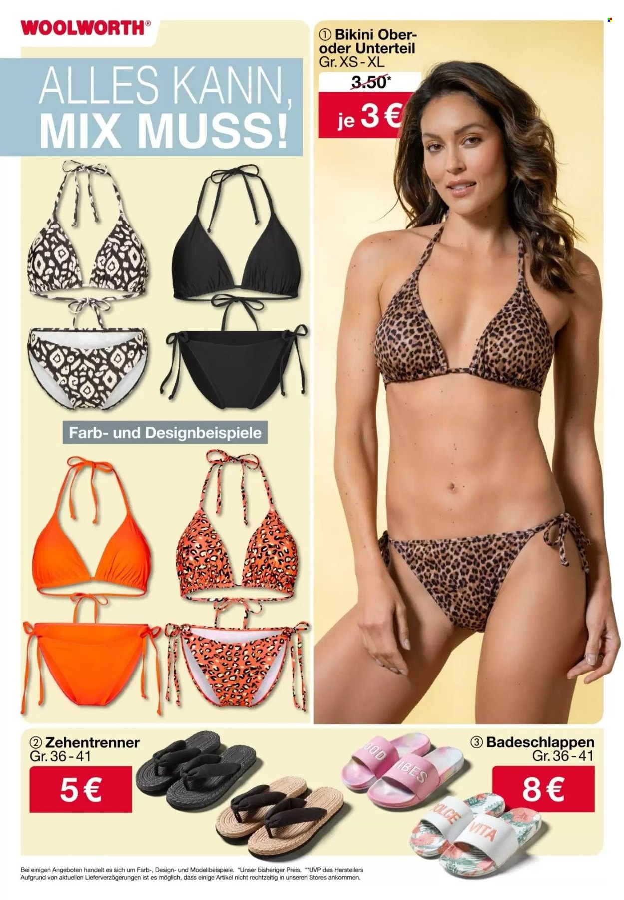 Woolworth Prospekte  - 30.04.2025 - 10.05.2025. Seite 1