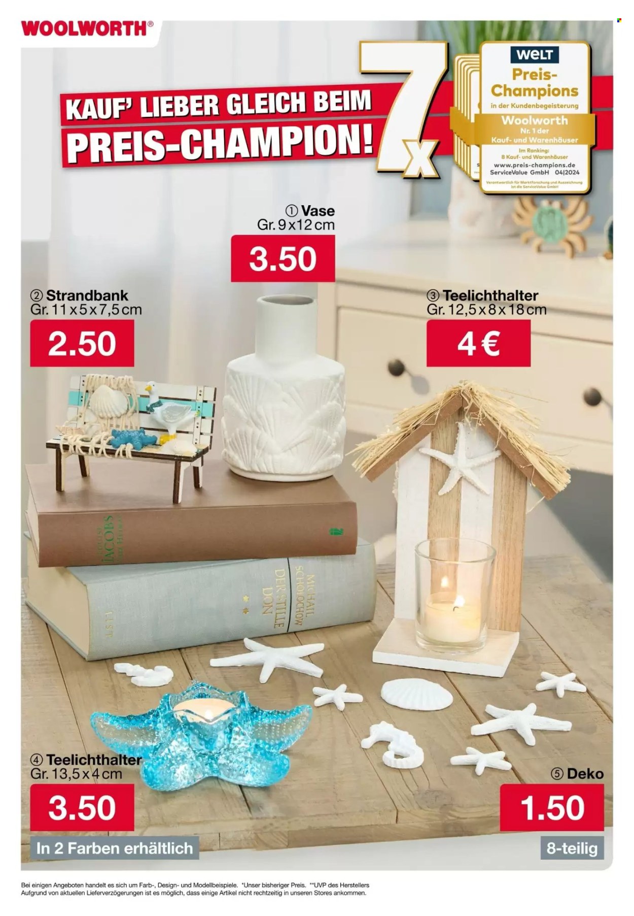Woolworth Prospekte  - 30.04.2025 - 10.05.2025. Seite 1