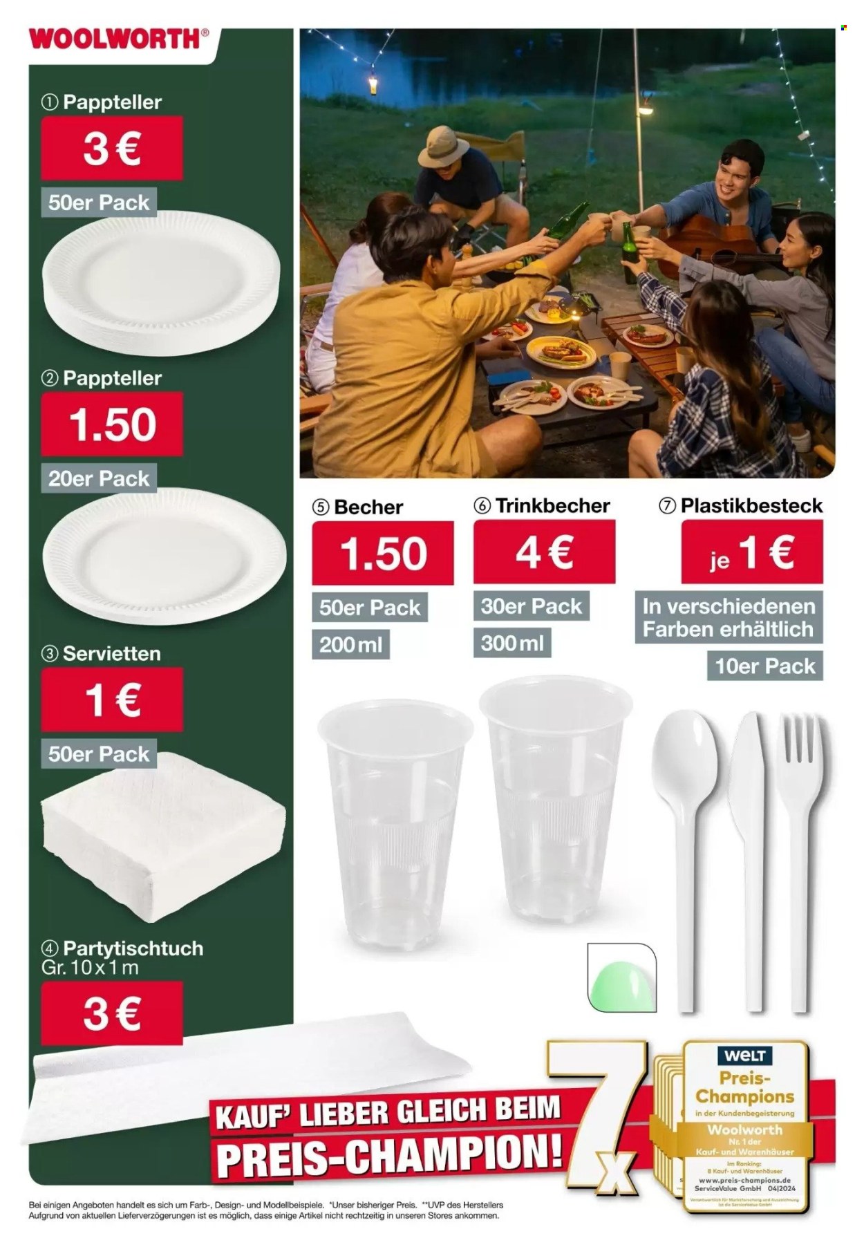 Woolworth Prospekte  - 30.04.2025 - 10.05.2025. Seite 1