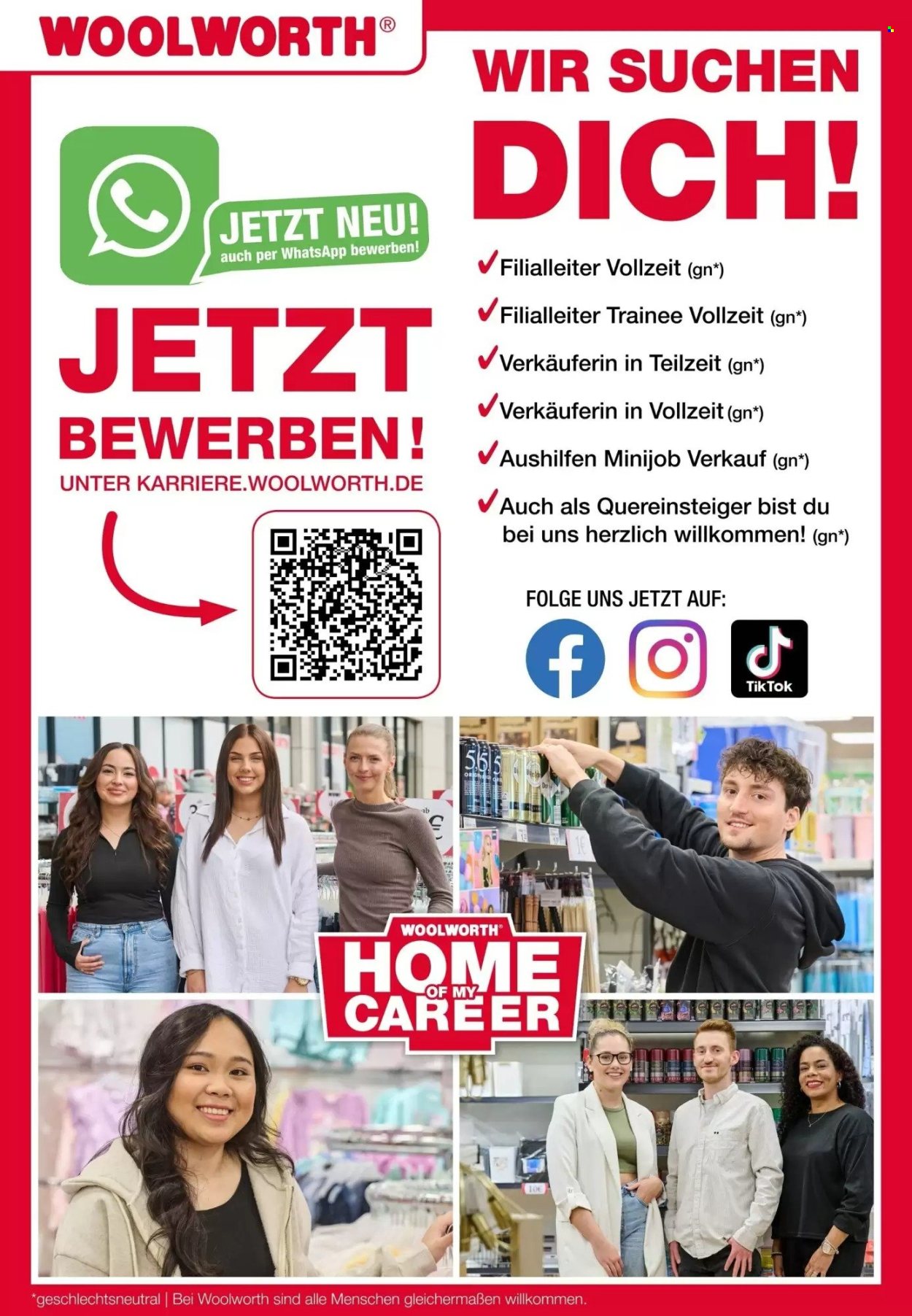 Woolworth Prospekte  - 30.04.2025 - 10.05.2025. Seite 1
