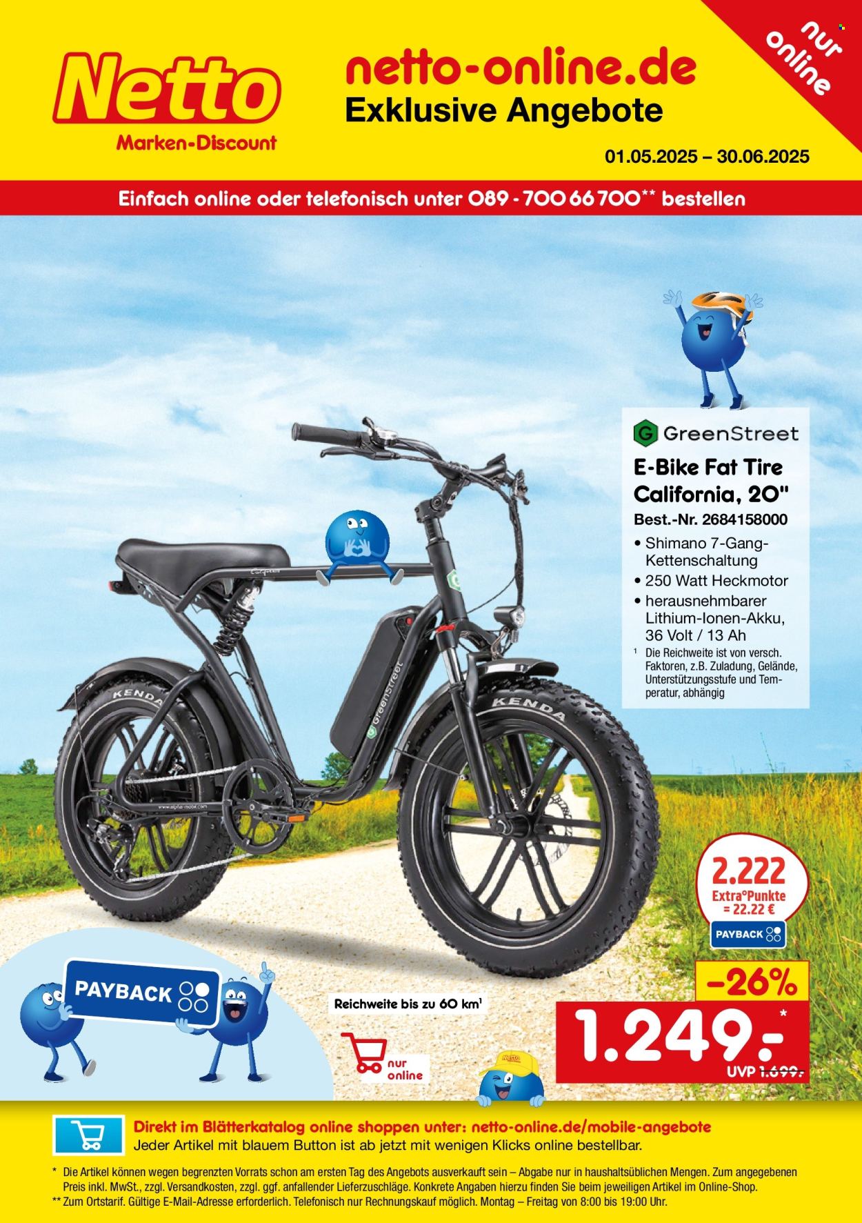 Netto Marken-Discount Prospekte  - 1.05.2025 - 30.06.2025. Seite 1