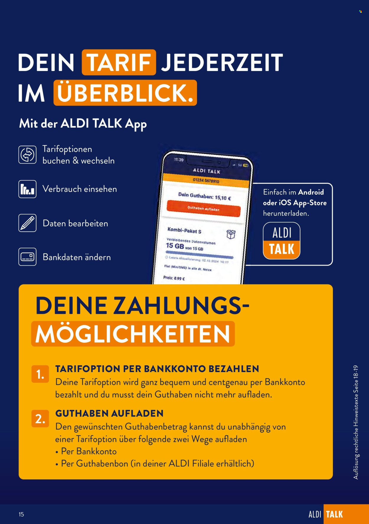 ALDI SÜD Prospekte . Seite 1