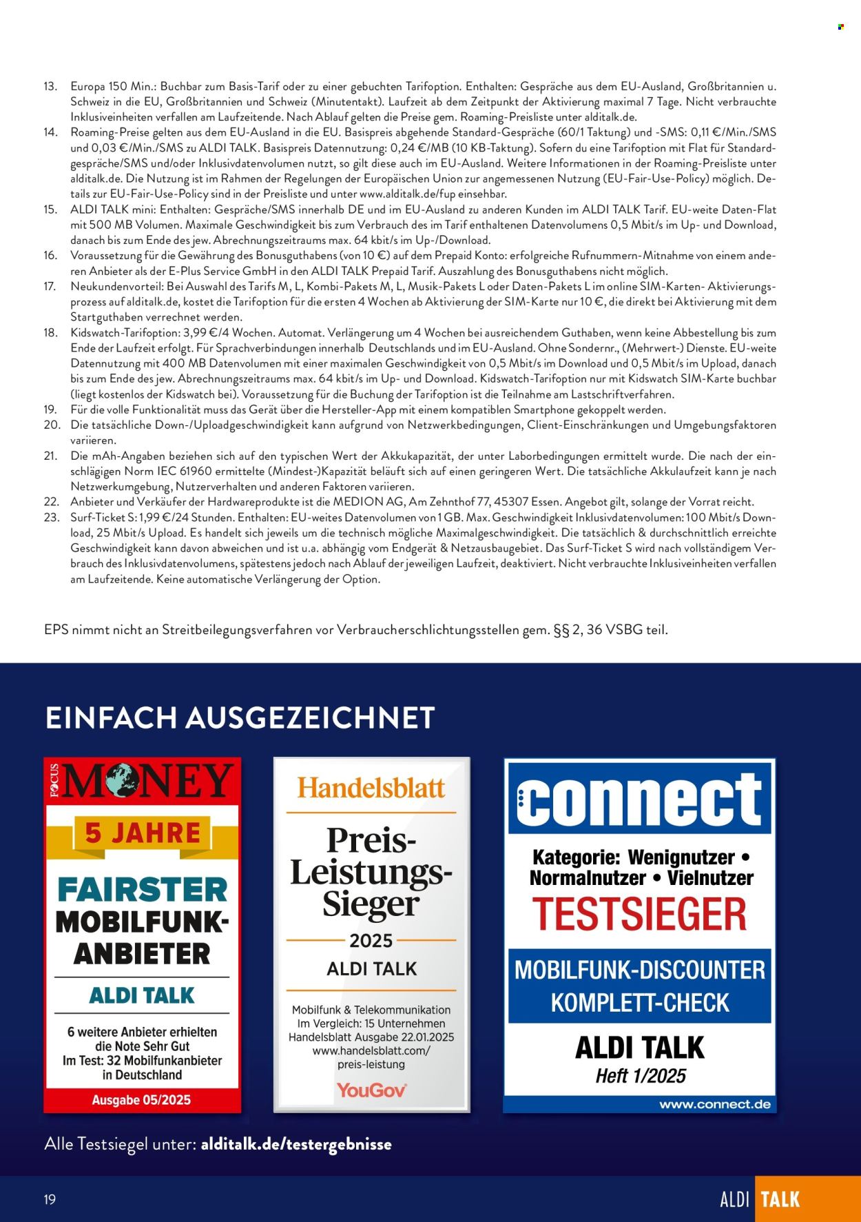 ALDI SÜD Prospekte . Seite 1