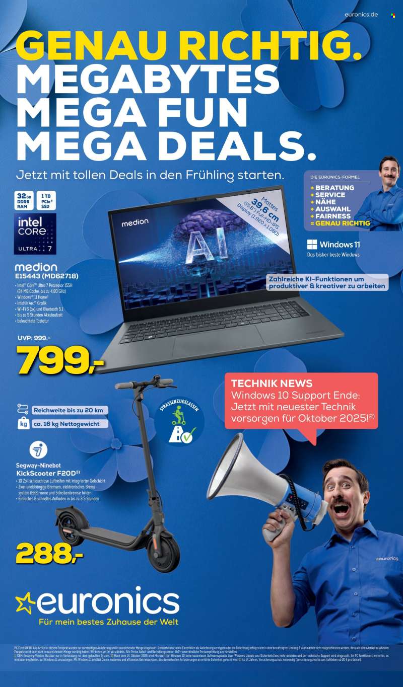 Prospekte Euronics - 30.04.2025 - 11.05.2025.