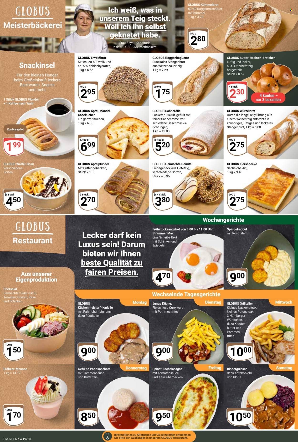 Globus Prospekte  - 5.05.2025 - 10.05.2025. Seite 1