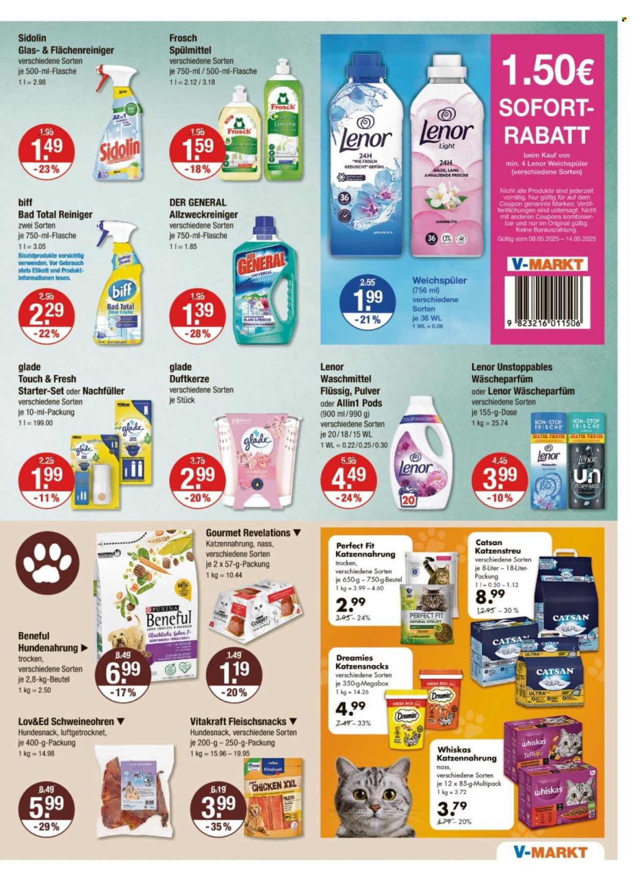 V-Markt Prospekte  - 8.05.2025 - 14.05.2025. Seite 1