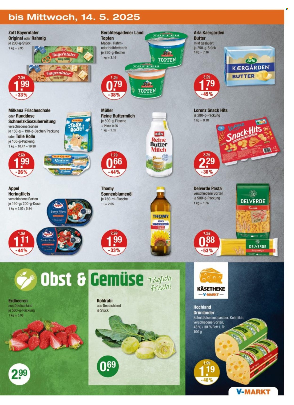 V-Markt Prospekte  - 8.05.2025 - 14.05.2025. Seite 1