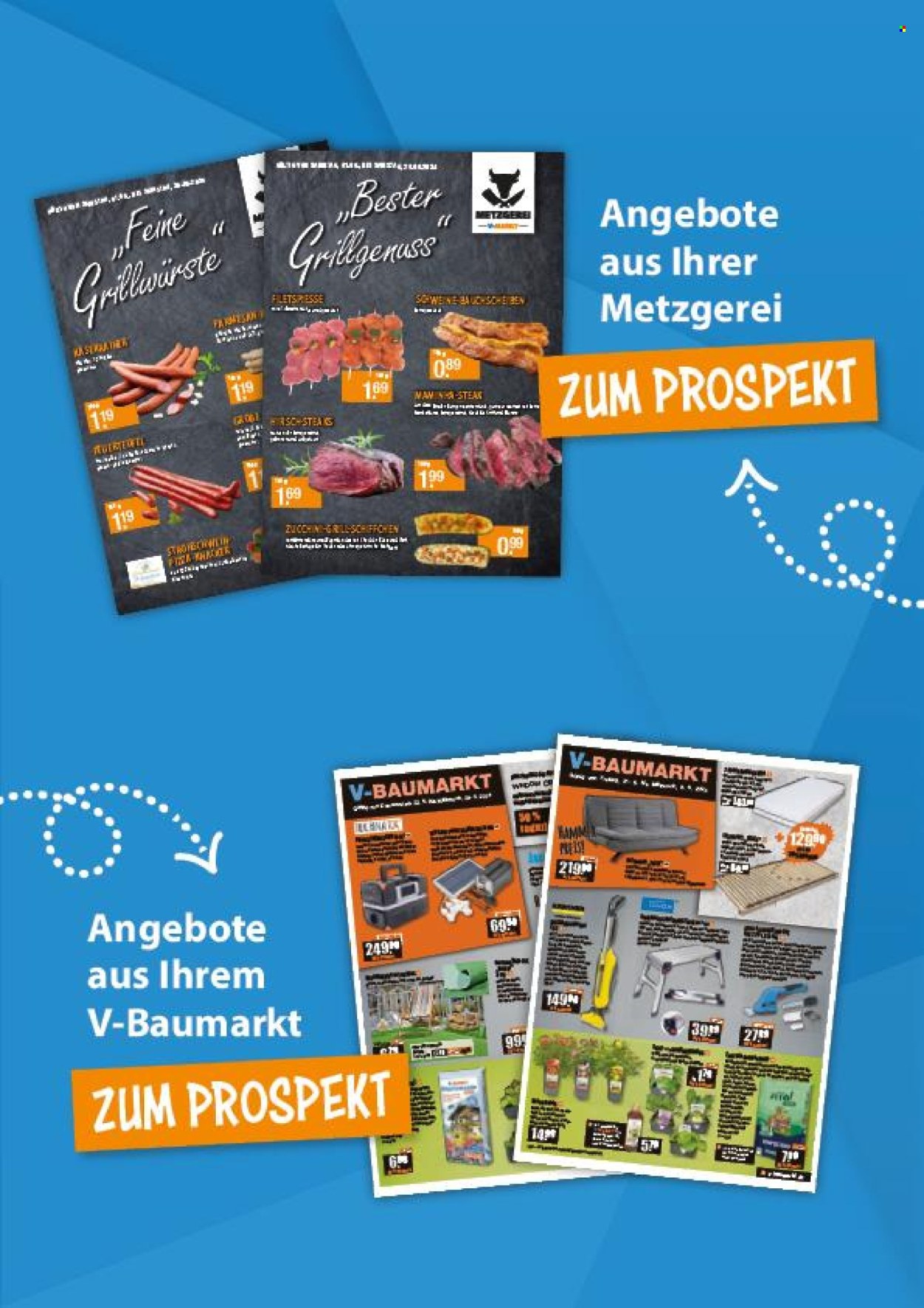 V-Markt Prospekte  - 8.05.2025 - 14.05.2025. Seite 1