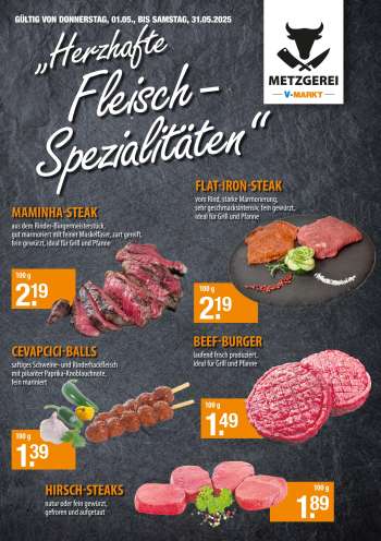 Prospekte V-Markt - 1.05.2025 - 31.05.2025.