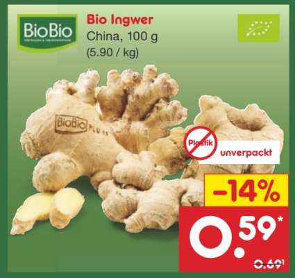 Bio-Ingwer
