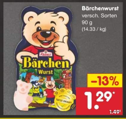 Bärchenwurst