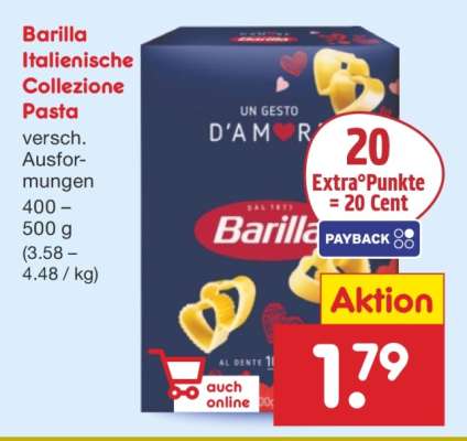 Barilla Italienische Collezione Pasta