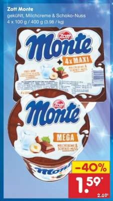 Zott Monte