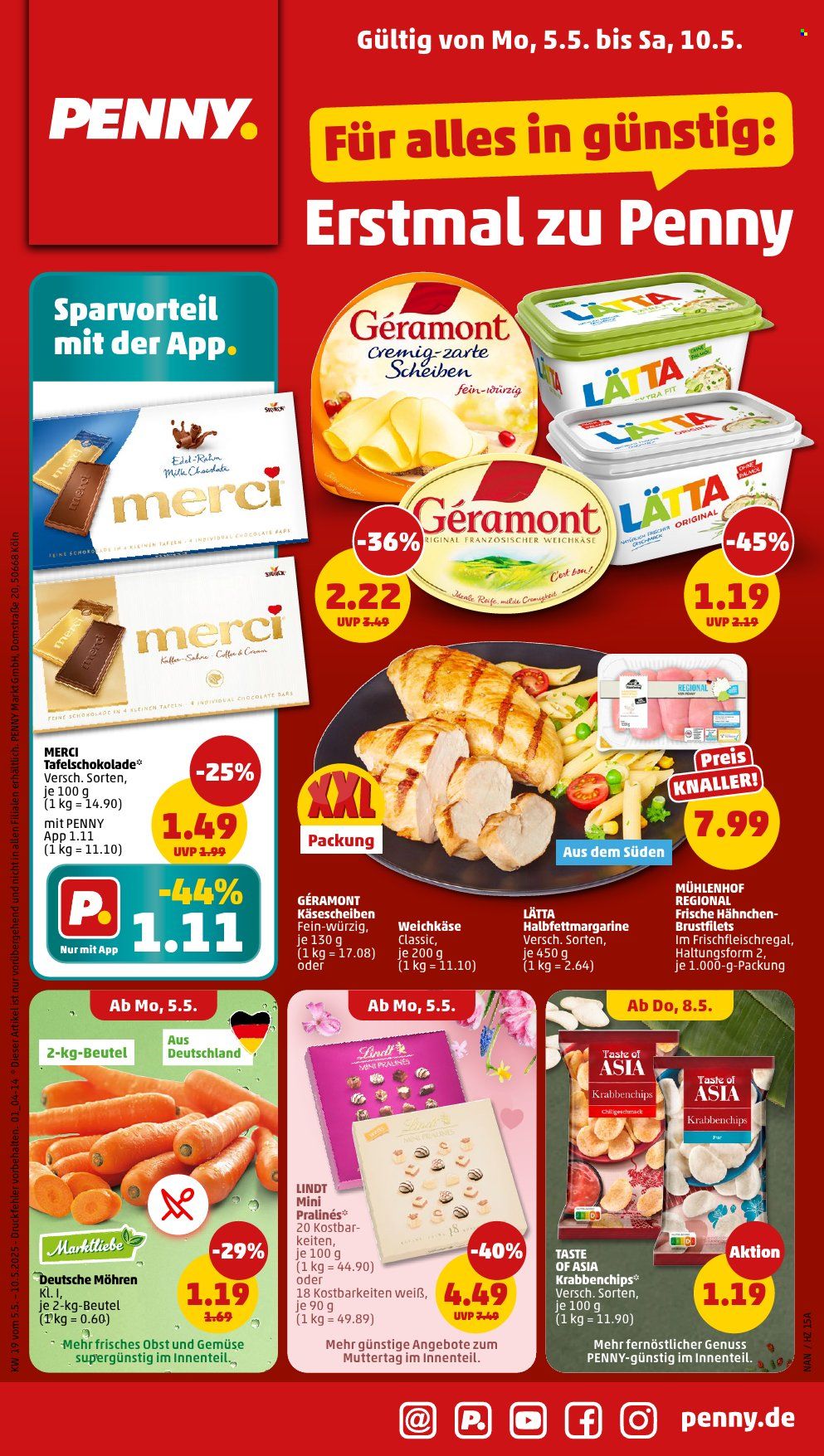 Penny Prospekte  - 5.05.2025 - 10.05.2025. Seite 1
