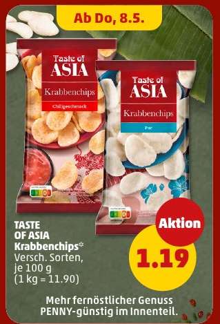 TASTE OF ASIA Krabbenchips