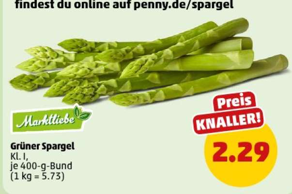 Grüner Spargel