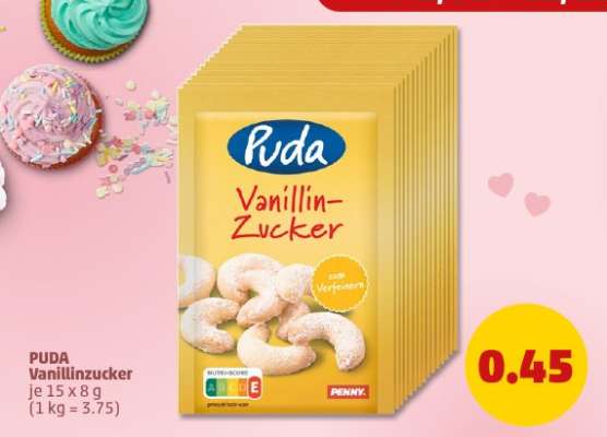 PUDA Vanillinzucker
