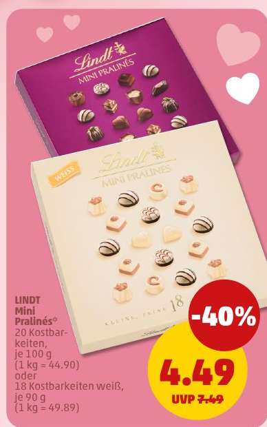 Lindt Mini Pralinés*