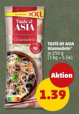 TASTE OF ASIA Glasnudeln