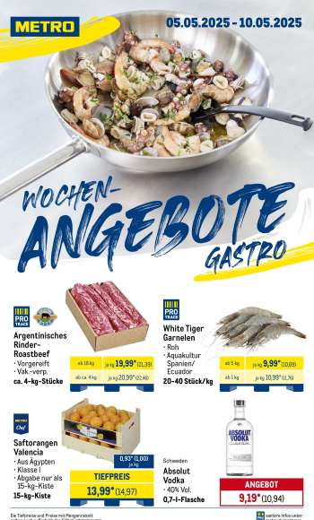 Prospekte Metro - 5.05.2025 - 10.05.2025.