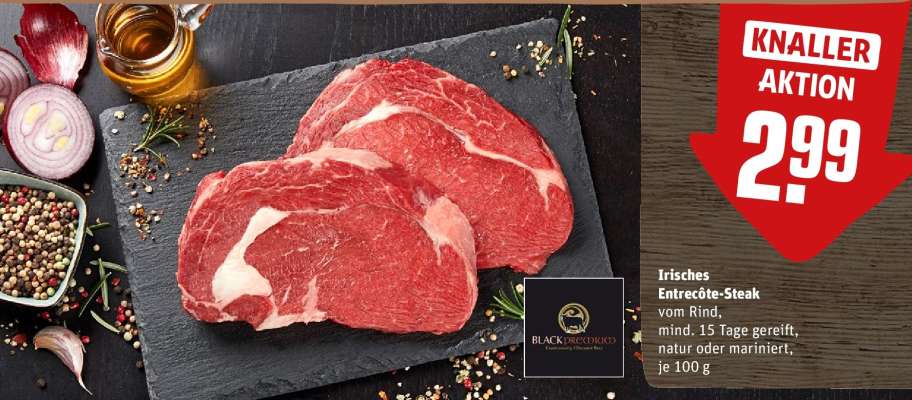 Irisches Entrecôte Steak