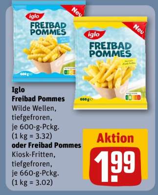 Iglo Freibad Pommes