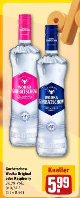 Gorbatschow Wodka Original oder Raspberry