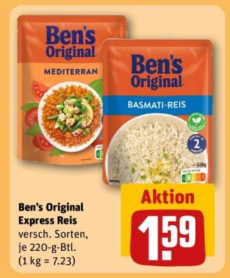 Ben’s Original Express Reis*