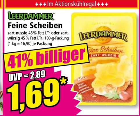 Leerdammer Feine Scheiben