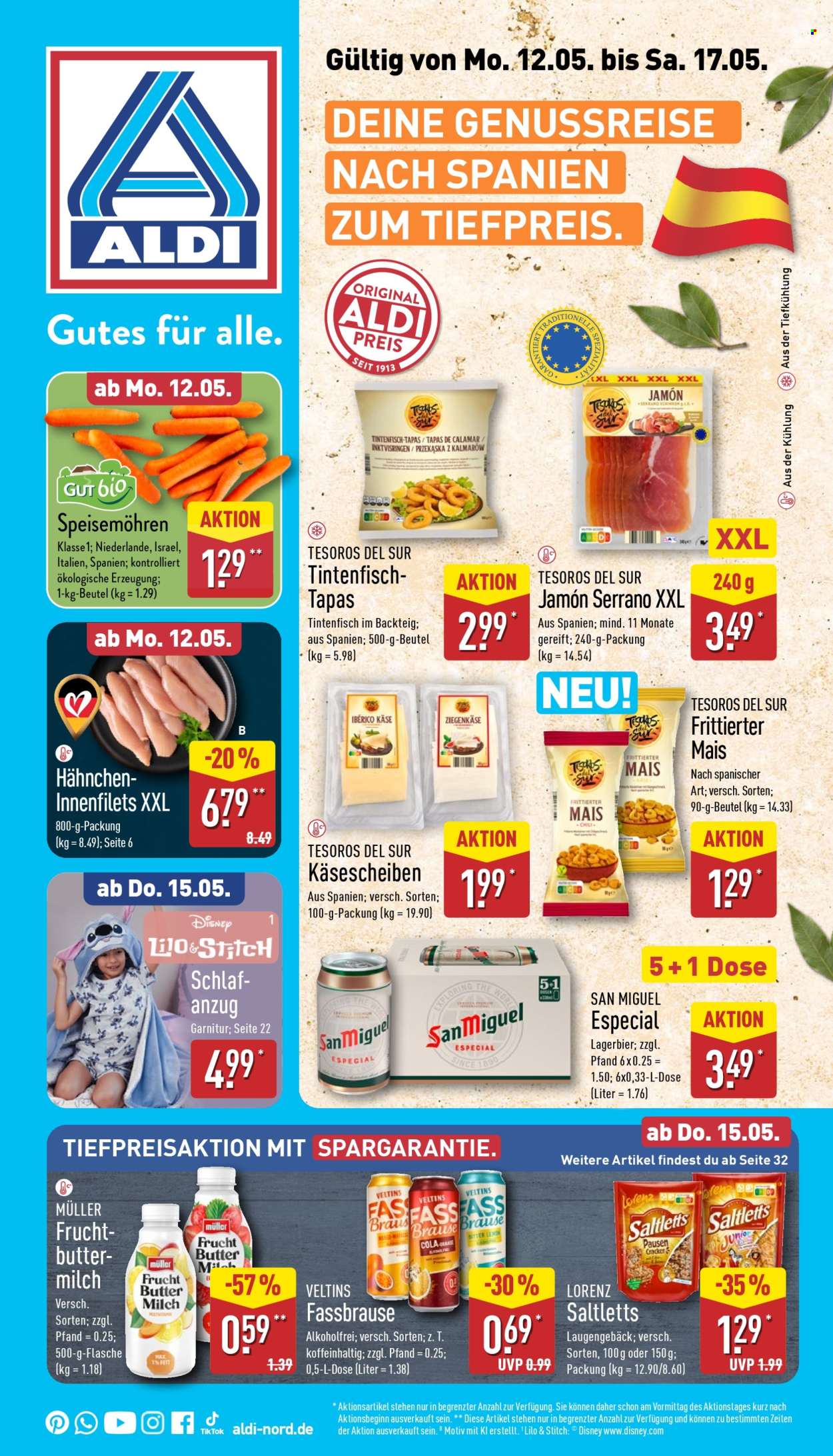 ALDI Nord Prospekte  - 12.05.2025 - 17.05.2025. Seite 1
