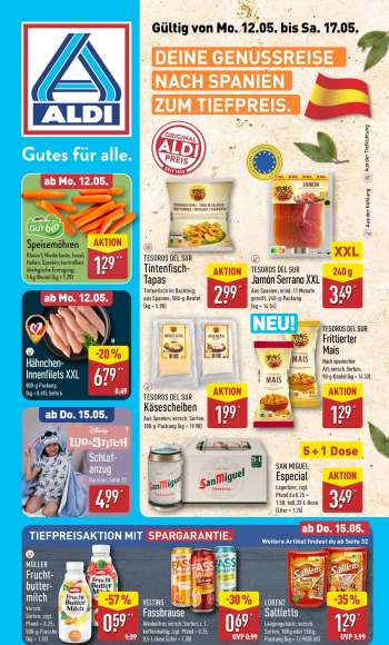 Prospekte ALDI Nord - 12.05.2025 - 17.05.2025.
