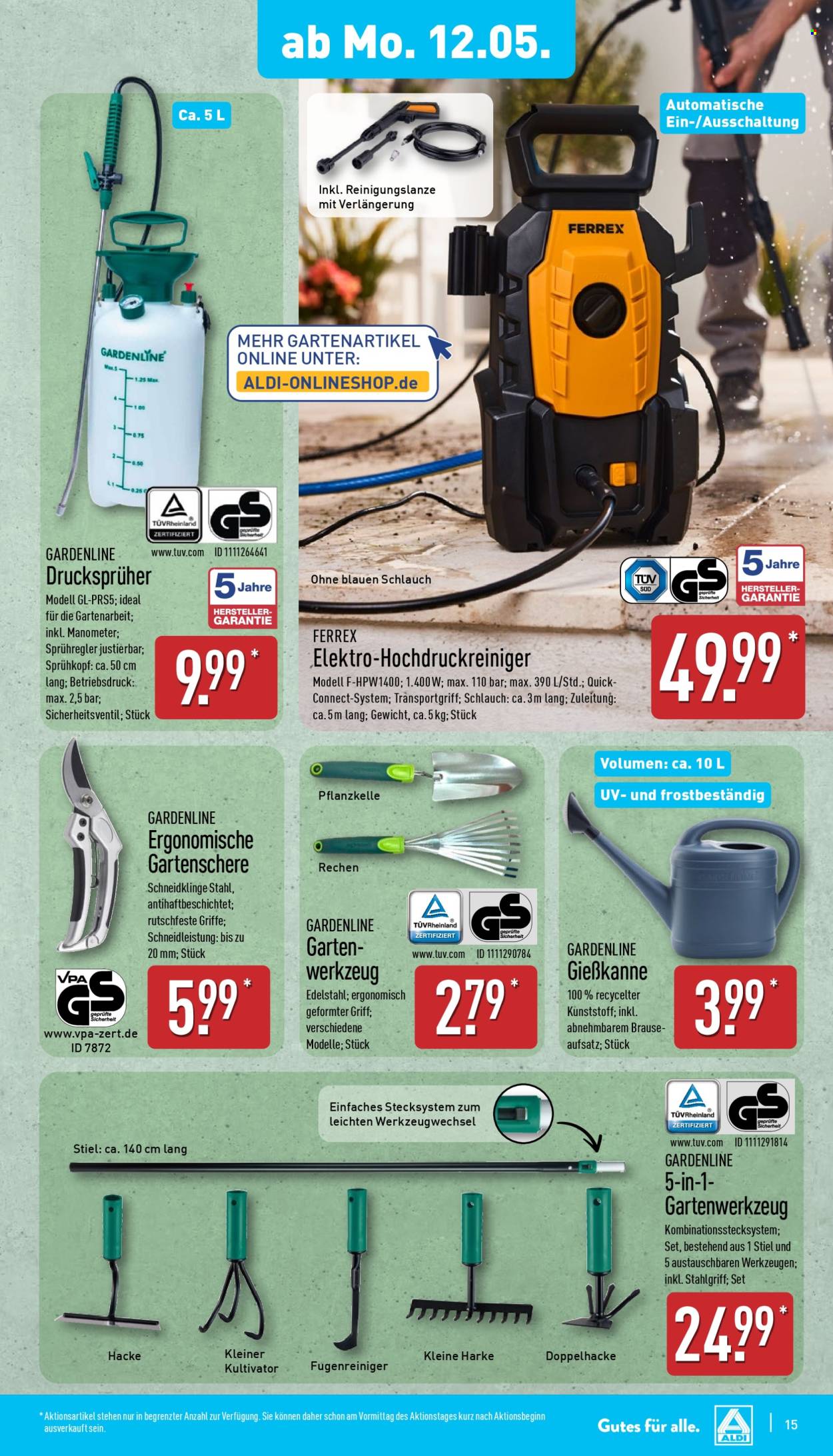 ALDI Nord Prospekte  - 12.05.2025 - 17.05.2025. Seite 1