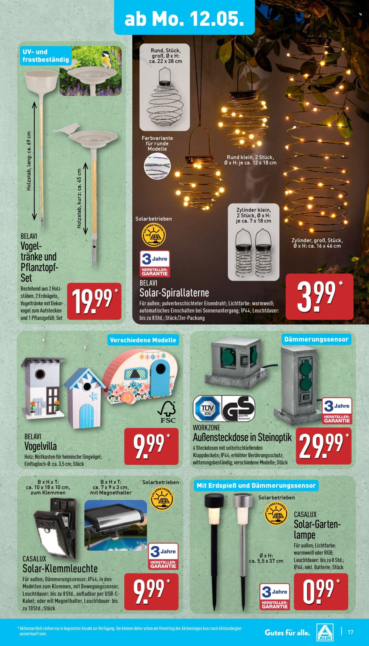 ALDI Nord Prospekte  - 12.05.2025 - 17.05.2025. Seite 1
