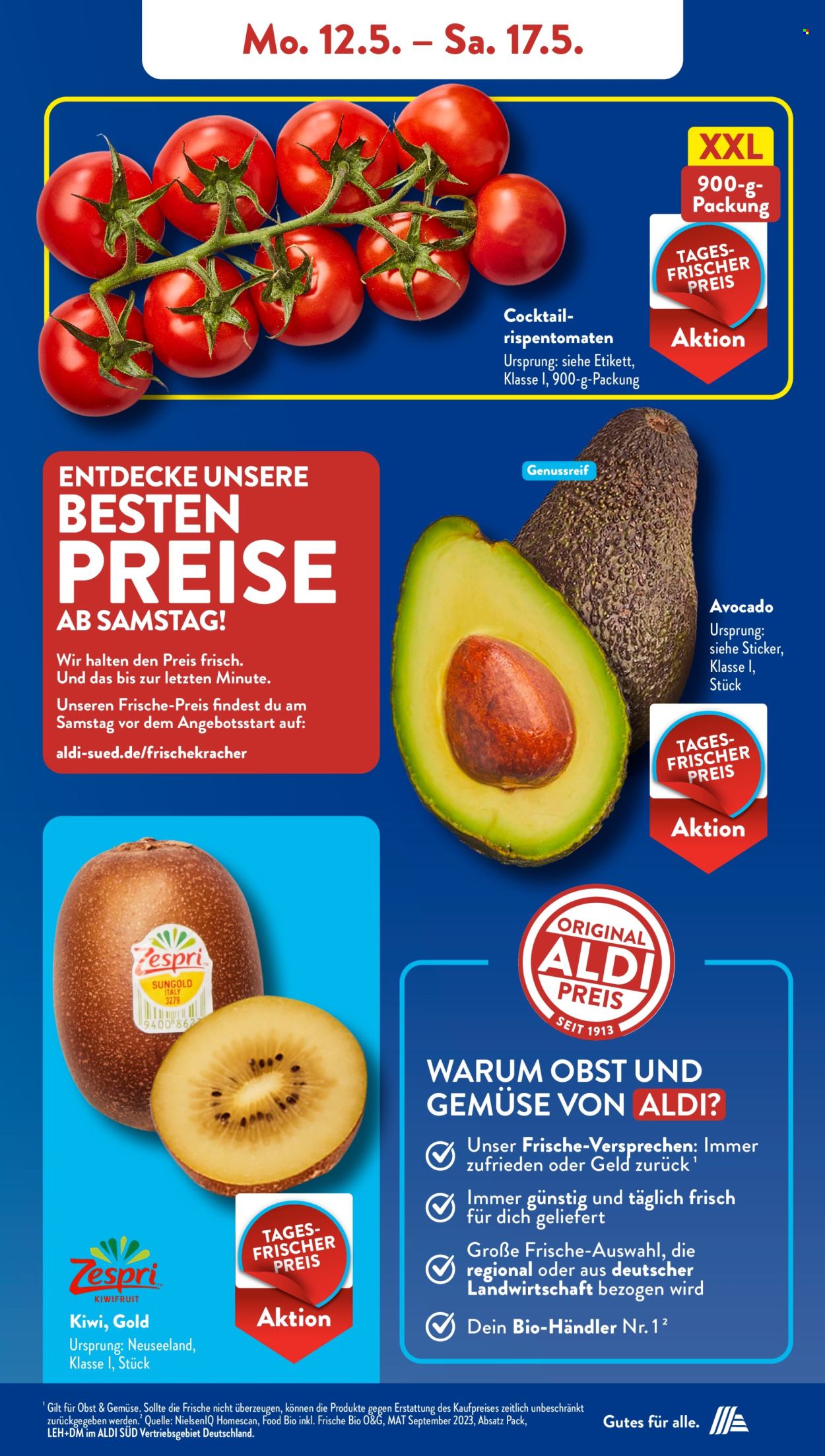 ALDI SÜD Prospekte  - 12.05.2025 - 17.05.2025. Seite 1